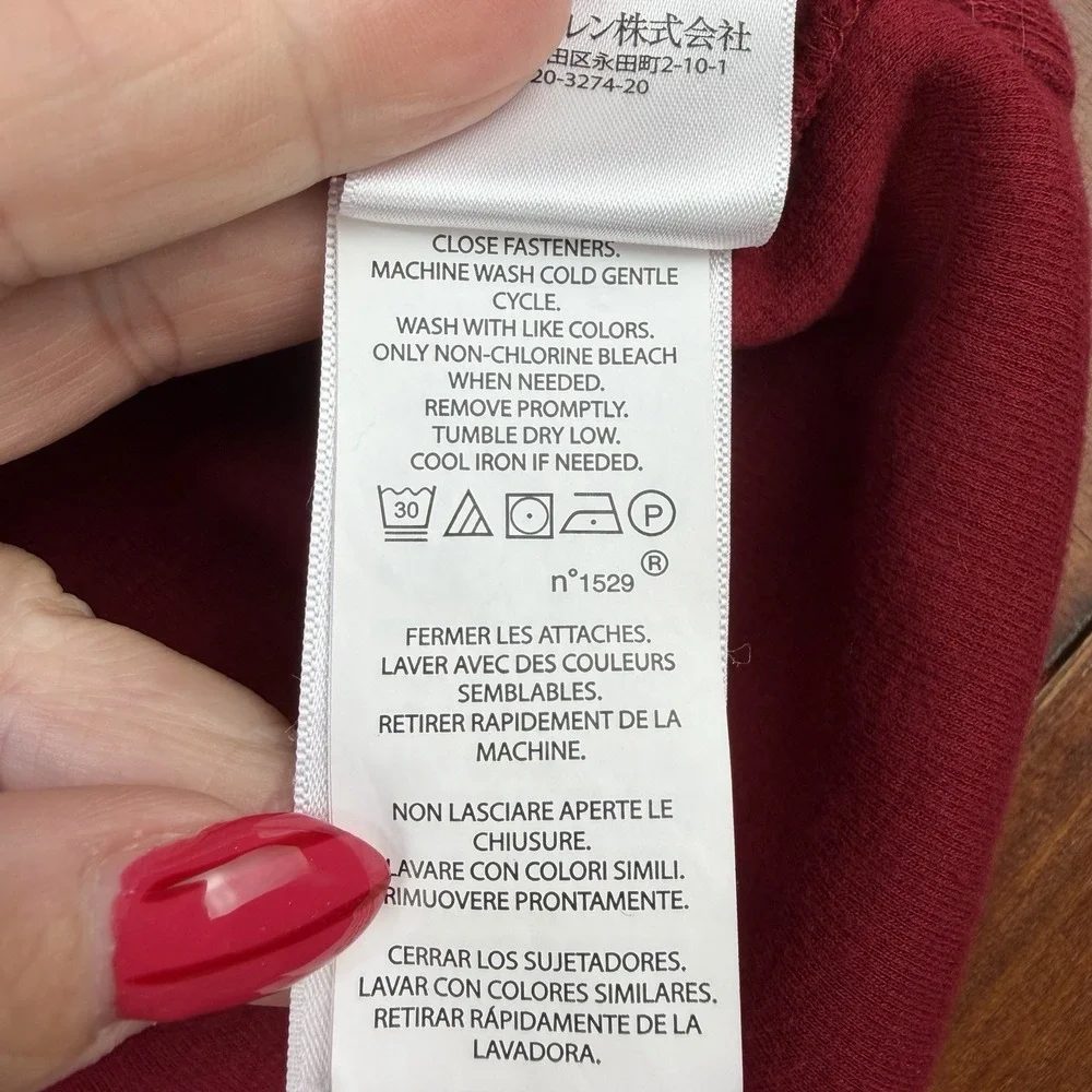 Polo Ralph Lauren Sweater Mens XL Red Knit Cotton 1/4 Zip Long Sleeve Classic*